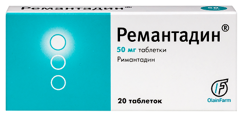 Ремантадин 50 мг 20 шт. таблетки