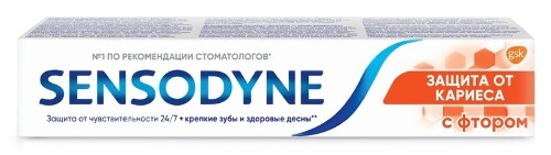 Купить SENSODYNE ЗУБНАЯ ПАСТА С ФТОРОМ 50МЛ в Брянске SENSODYNE ЗУБНАЯ ПАСТА С ФТОРОМ 50МЛ