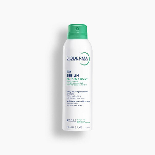 Bioderma sebium керато+ спрей для тела против несовершенств 150 мл
