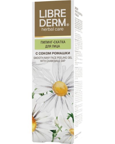 Librederm пилинг-скатка с ромашкой для лица 75 мл