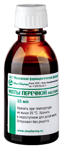 МЯТЫ ПЕРЕЧНОЙ НАСТОЙКА