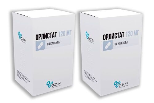 Набор из 2-х упаковок Орлистат капс. 120мг №84 со скидкой!