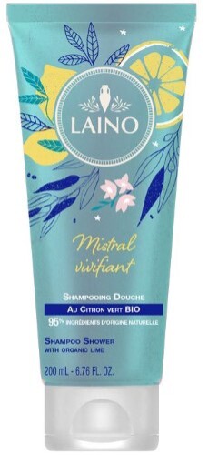 Купить Laino шампунь-гель органический для душа лайм 200 мл цена