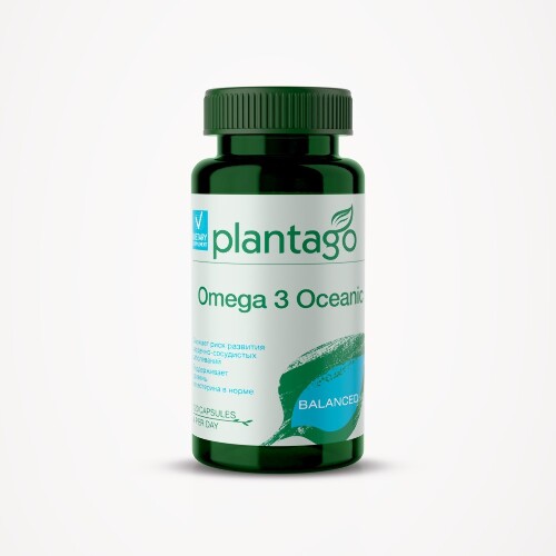 Купить PLANTAGO ОКЕАНИКА ОМЕГА 3-35% N120 КАПС МАССОЙ 700МГ цена
