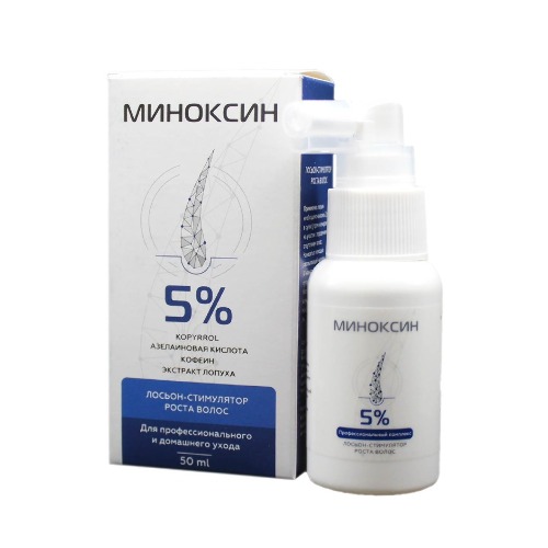 Миноксин 5% лосьон-стимулятор роста волос 50 мл