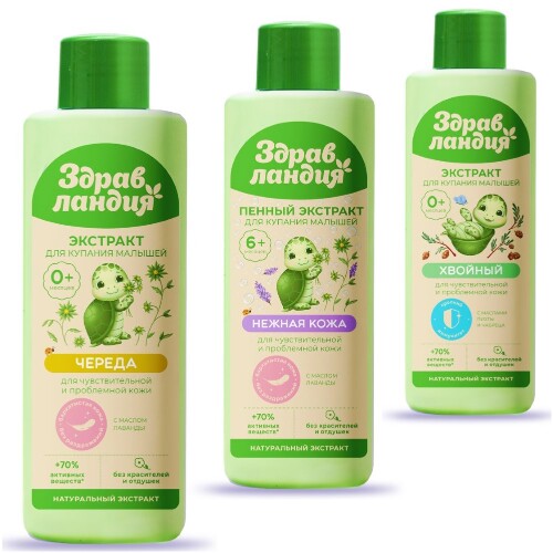 Набор «Страна Здравландия Полезное купание»