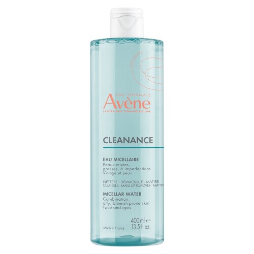 Avene cleanance мицеллярная вода для комбинированной и жирной кожи склонной к акне 400 мл