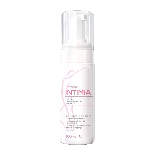 Femme intimia пенка для интимной гигиены 160 мл