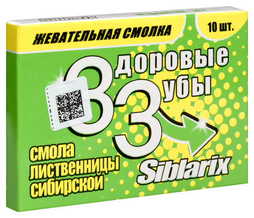 ЖЕВАТЕЛЬНАЯ СМОЛКА SIBLARIX ЗДОРОВЫЕ ЗУБЫ