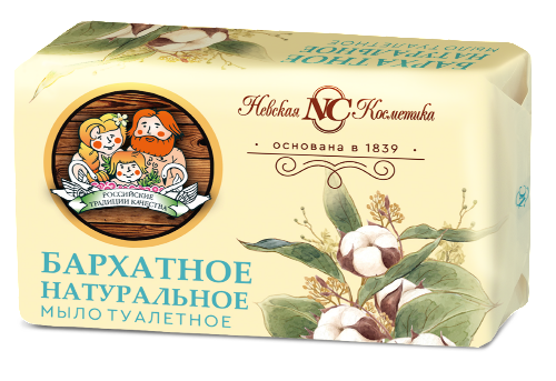 Невская косметика мыло туалетное бархатное 180 гр