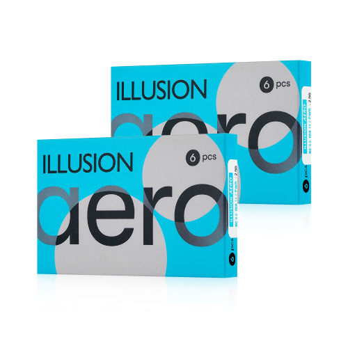 Набор из 2-х уп ILLUSION AERO 8,6/14,2 N6 /-6,00/ МЯГКИЕ КОНТАКТНЫЕ ЛИНЗЫ