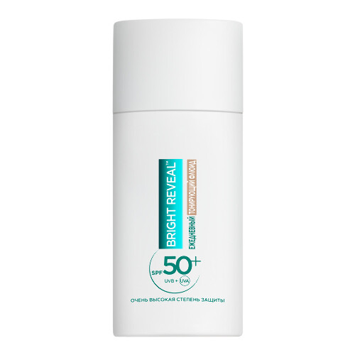 Купить Loreal paris bright reveal флюид для лица против пигментации тонирующий ежедневный spf50+ тон светлый 50 мл цена