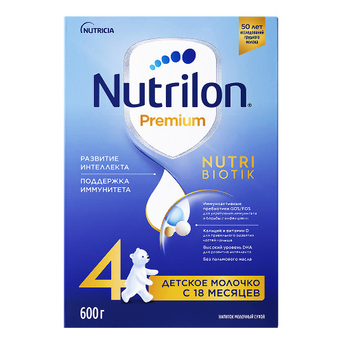 Купить Nutrilon-4 junior premium напиток сухой молочный 600 гр цена