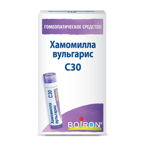 ХАМОМИЛЛА ВУЛЬГАРИС C30 ГОМЕОПАТ МОНОКОМП ПРЕПАРАТ РАСТИТ ПРОИСХОЖД