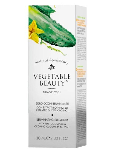 Купить VEGETABLE BEAUTY СЫВОРОТКА ДЛЯ КОЖИ ВОКРУГ ГЛАЗ ИЛЛЮМИНИРУЮЩАЯ С ФИТО-КОМПЛЕКСОМ И ЭКСТРАКТОМ ОГУРЦА 30МЛ цена