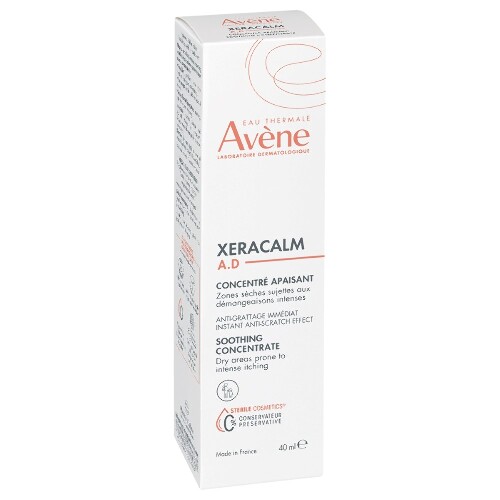 Avene ксеракалм а.д. успокаивающий концентрат 40 мл