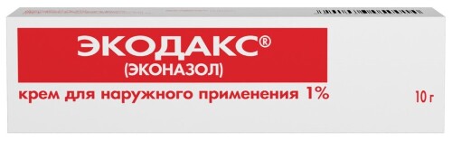 Экодакс 1% крем 10 гр