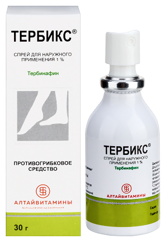Тербикс 1% спрей 30 гр