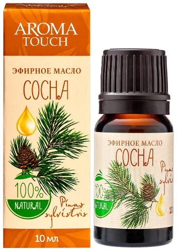 Купить Aroma touch масло эфирное сосна 10 мл в индивидуальной упаковке цена