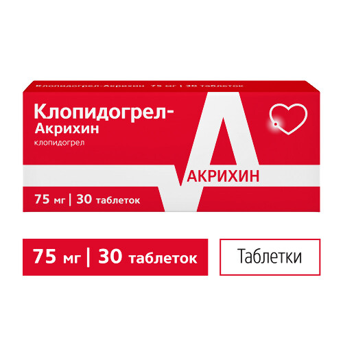 КЛОПИДОГРЕЛ-АКРИХИН