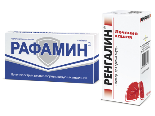Набор «РАФАМИН + РЕНГАЛИН РАСТВОР со скидкой»