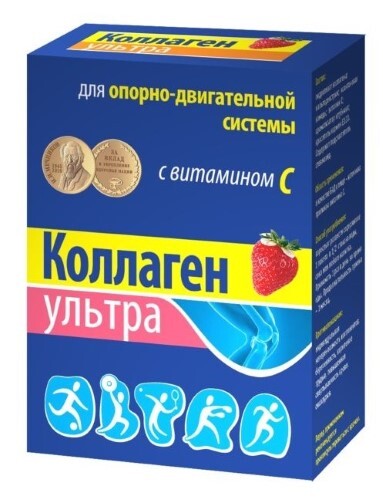 Купить КОЛЛАГЕН УЛЬТРА N7 ПАК МАССОЙ 8,0 ПОР С АРОМАТОМ КЛУБНИКИ цена