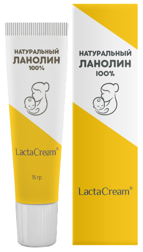 Lactacream ланолин натуральный 100% 15 гр