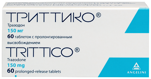 Купить Триттико 150 мг 60 шт. таблетки с пролонгированным высвобождением цена