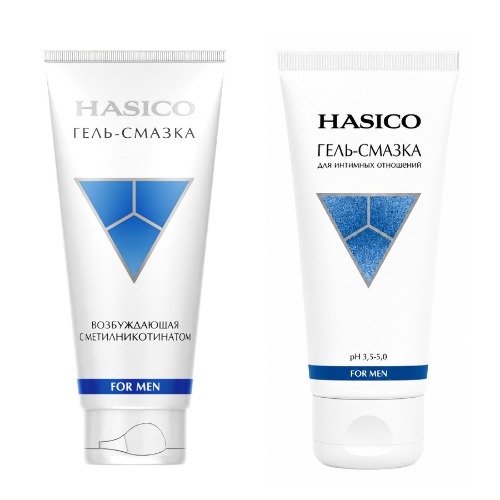 Набор HASICO из 2-х гель смазок лубрикантов для мужчин FOR MEN 100 мл по спец цене