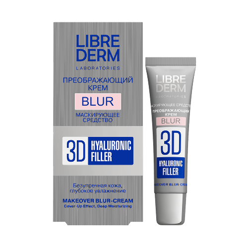 Librederm 3d гиалуроновый филлер преображающий крем-blur 15 мл