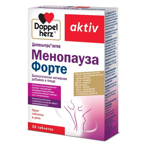 ДОППЕЛЬГЕРЦ АКТИВ МЕНОПАУЗА ФОРТЕ