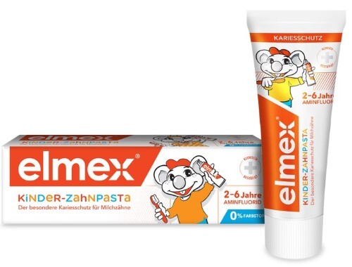 Купить Элмекс зубная паста детская от 2 до 6 лет 50 мл цена