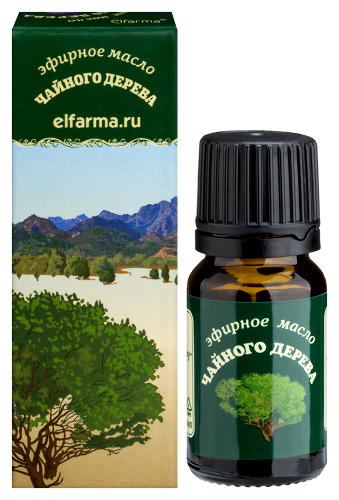 Elfarma масло эфирное чайное дерево 10 мл в индивидуальной упаковке