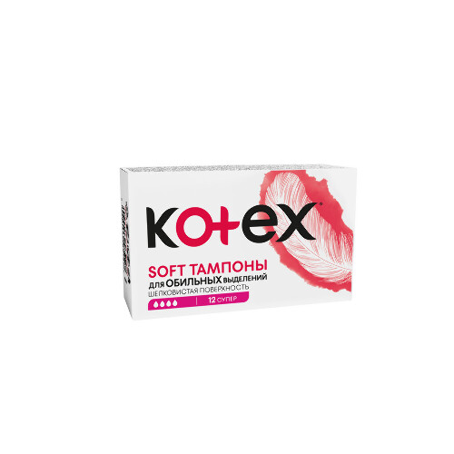 Kotex soft тампоны супер 12 шт.