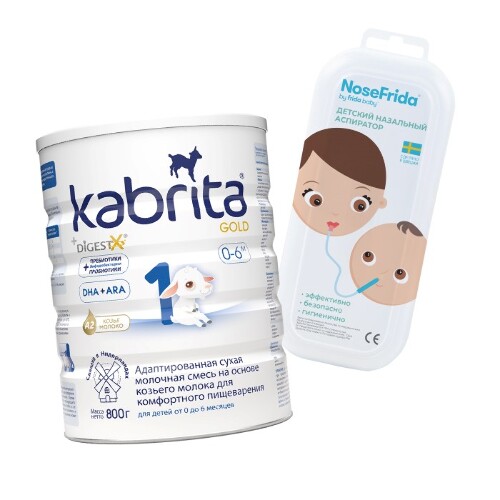 Купить Kabrita 1 gold смесь молочная на козьем молоке для комфортного пищеварения с 0 месяцев 800 гр цена