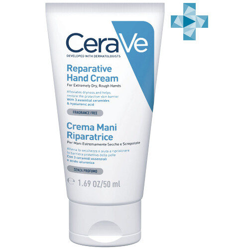 Купить Cerave восстанавливающий крем для очень сухой кожи рук 100 мл цена