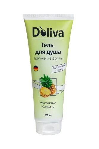 Купить Doliva гель для душа тропические фрукты 250 мл цена