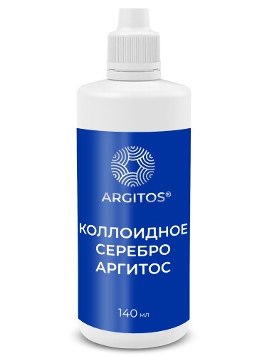 Купить Аргитос коллоидное серебро 140 мл жидкость цена