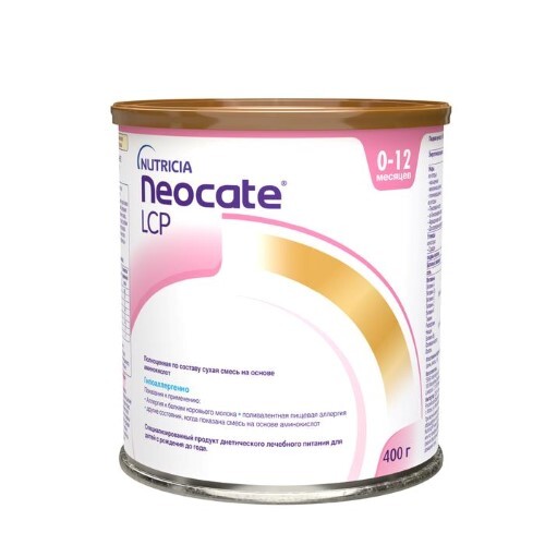 Неокейт lcp смесь сухая для питания детей раннего возраста 400 гр