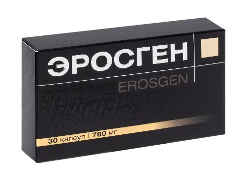 Купить Эросген 30 шт. капсулы массой 0,78 г цена