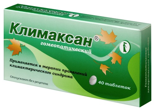 Климаксан гомеопатический 40 шт. таблетки