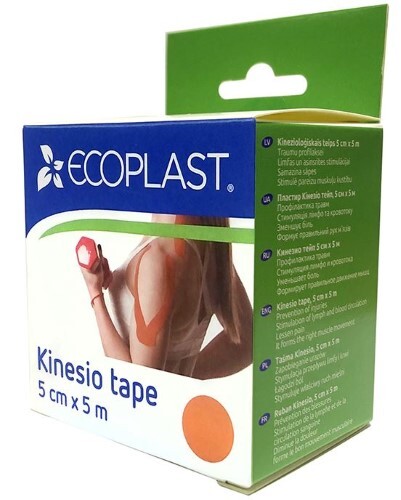 ECOPLAST КИНЕЗИО ТЕЙП 5СМХ5М