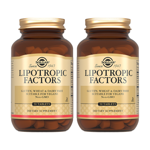 Набор Solgar Липотропный фактор №50 табл из 2 уп со скидкой