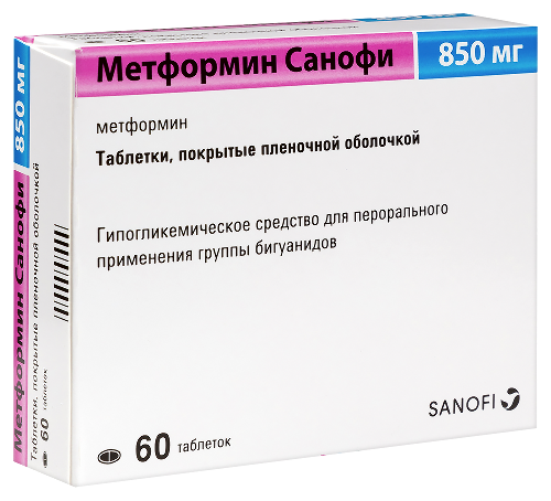 МЕТФОРМИН САНОФИ