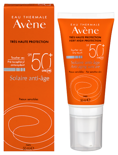 Купить Avene солнцезащитный анти-возрастной крем spf50+ 50 мл цена