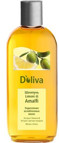 Купить DOLIVA ШАМПУНЬ LIMONI DI AMALFI ДЛЯ УКРЕПЛЕНИЯ ОСЛАБЛЕННЫХ ВОЛОС 200 МЛ цена