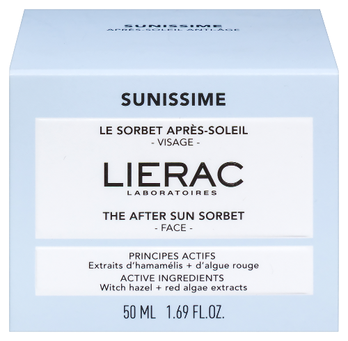 Купить Lierac sunissime сорбет после солнца для лица 50 мл цена