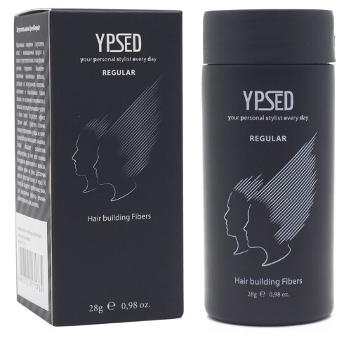 Купить Ypsed regular пудра камуфляж кератиновый загуститель волос 28 гр/средне-коричневый/ цена