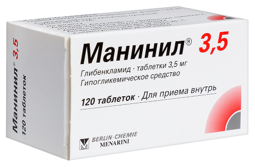 МАНИНИЛ 3,5 N120 ТАБЛ