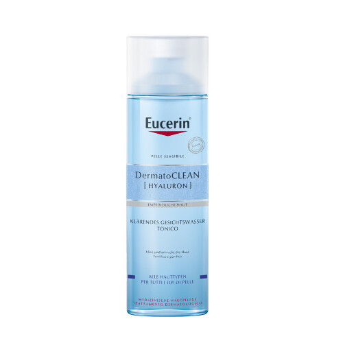 Eucerin dermatoclean освежающий и очищающий тоник 200 мл